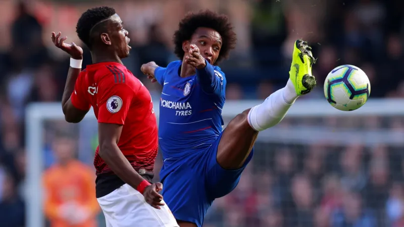 Utkání Chelsea - Manchester United