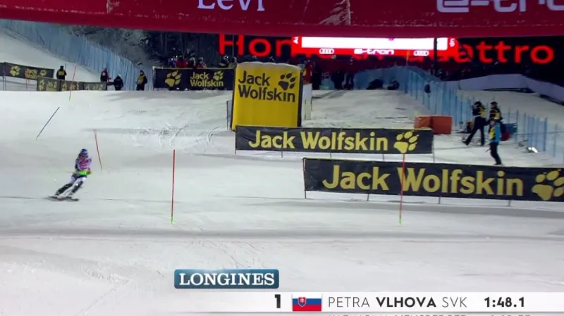 Vlhová si na SP v Levi dojela pro double, Dubovská se opět zlepšila