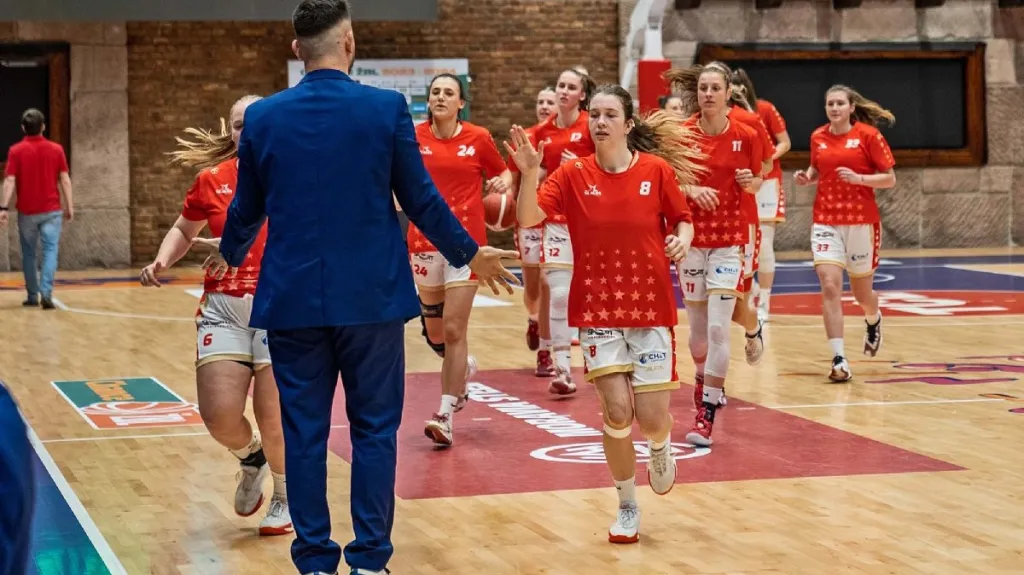 Basketbalistky Slavie Praha