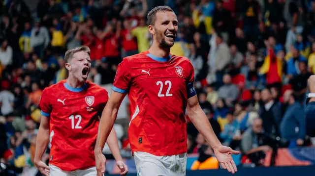 Gól v utkání Česko – Ukrajina: Souček z pen. – 3:1 (80. min.)