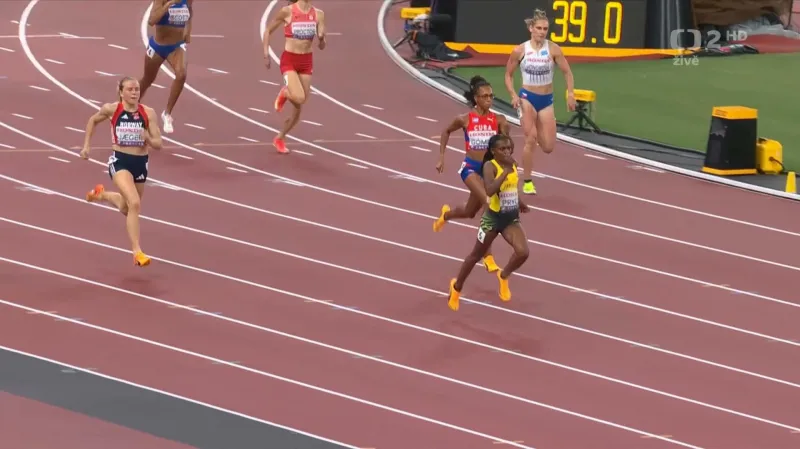 Neúspěšný rozběh Lady Vondrové na 400 metrů s ohlasem