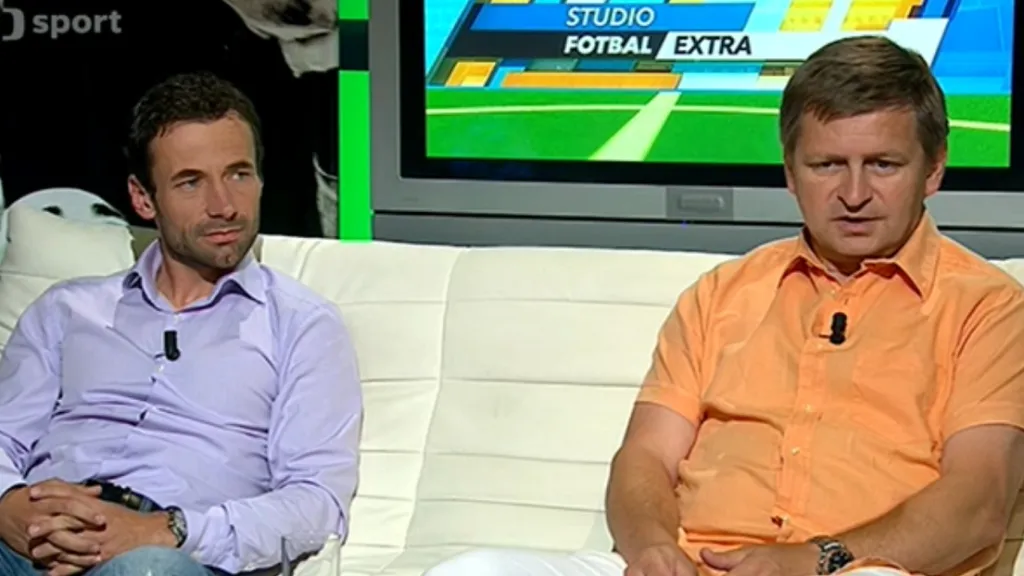 Viktor Kolář a Miroslav Soukup ve Studiu fotbal extra