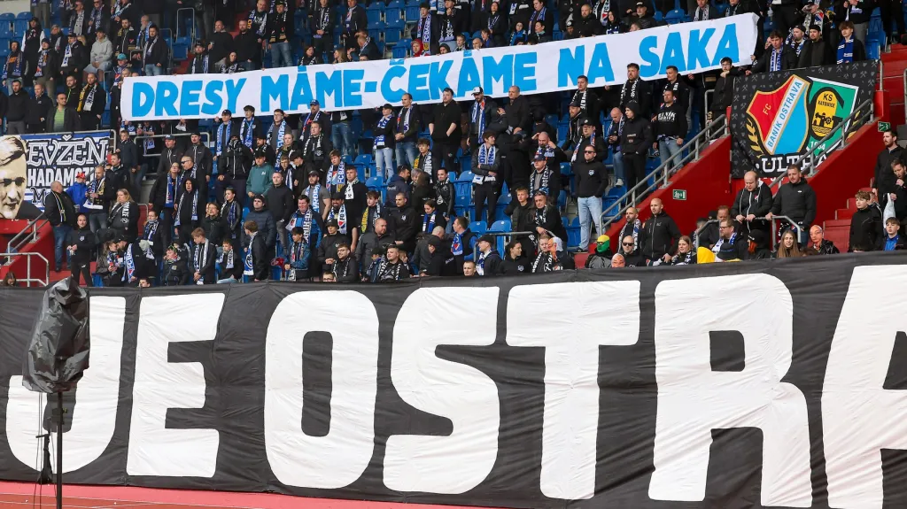 Fanoušci Baníku Ostrava