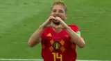 Gól v utkání Belgie – Panama: Mertens 1:0 (47. min.)