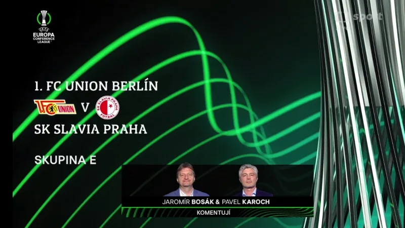 Sestřih utkání Union Berlín - Slavia Praha