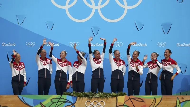 Ruský tým akvabel vyhrál na všech olympijských hrách od Sydney 2000