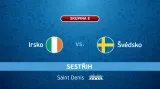 Sestřih utkání Irsko - Švédsko