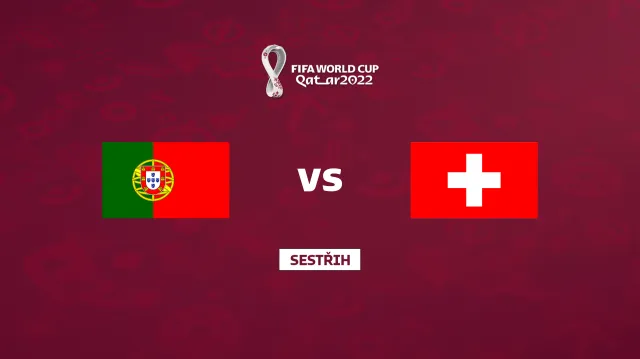 Sestřih utkání Portugalsko – Švýcarsko