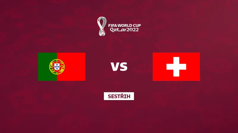 Sestřih utkání Portugalsko – Švýcarsko