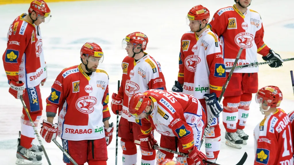 Zklamaní hráči Slavie