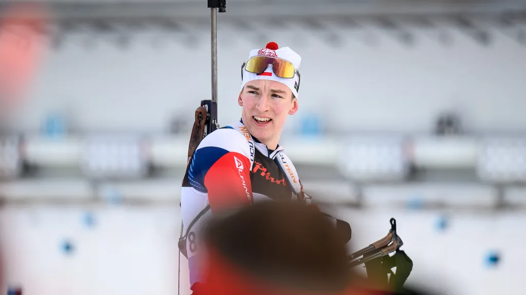 Biatlonista Petr Hák