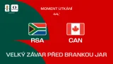 Velká šance Kanady v závěru první půle