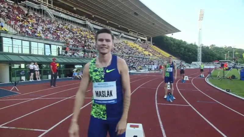 Běh mužů na 400 m na Odložilově memoriálu