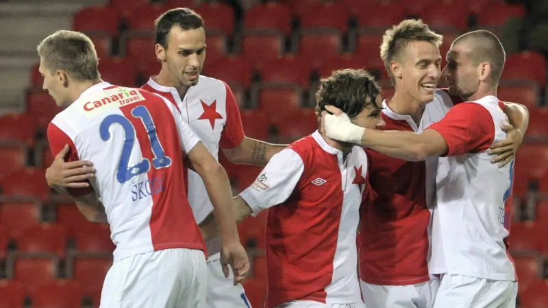 Fotbalisté Slavie