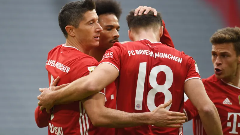 Fotbalisté Bayernu Mnichov