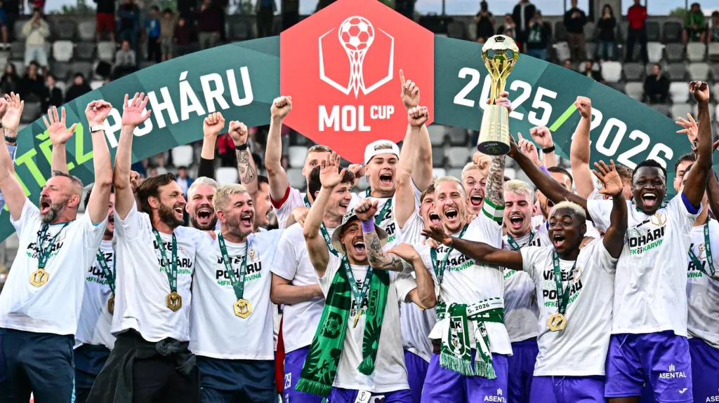 Oslavy karvinských fotbalistů