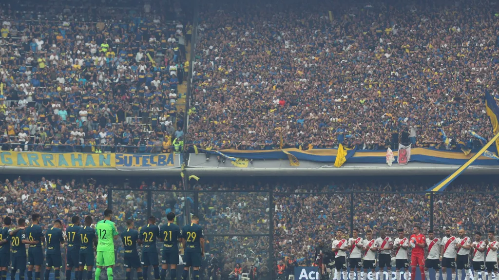 Utkání Boca Juniors - River Plate