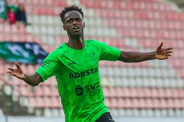 Defo Conte se raduje z gólu