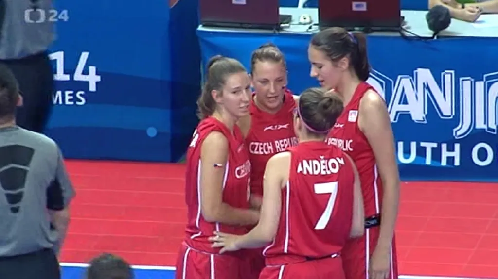 České basketbalistky na OH mládeže drtí soupeřky