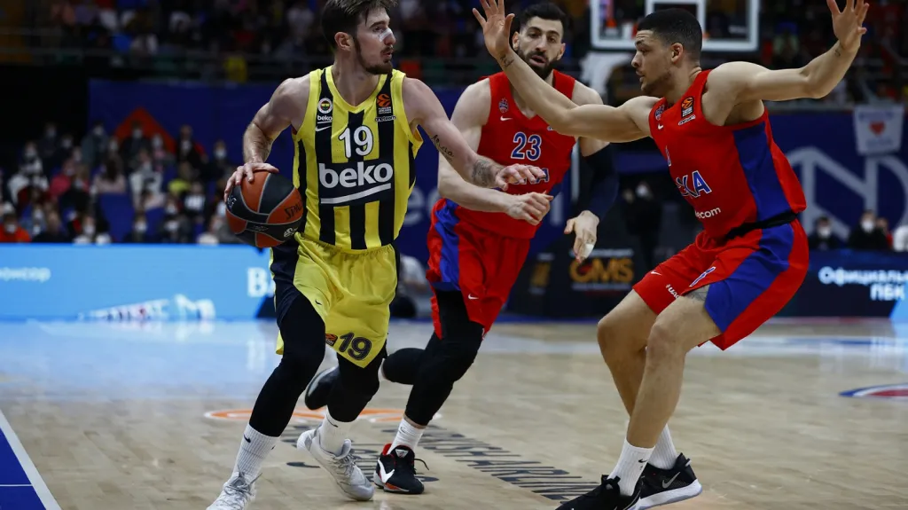 Utkání CSKA Moskva - Fenerbahce Istanbul