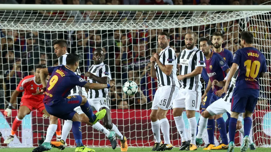 Utkání Barcelona - Juventus