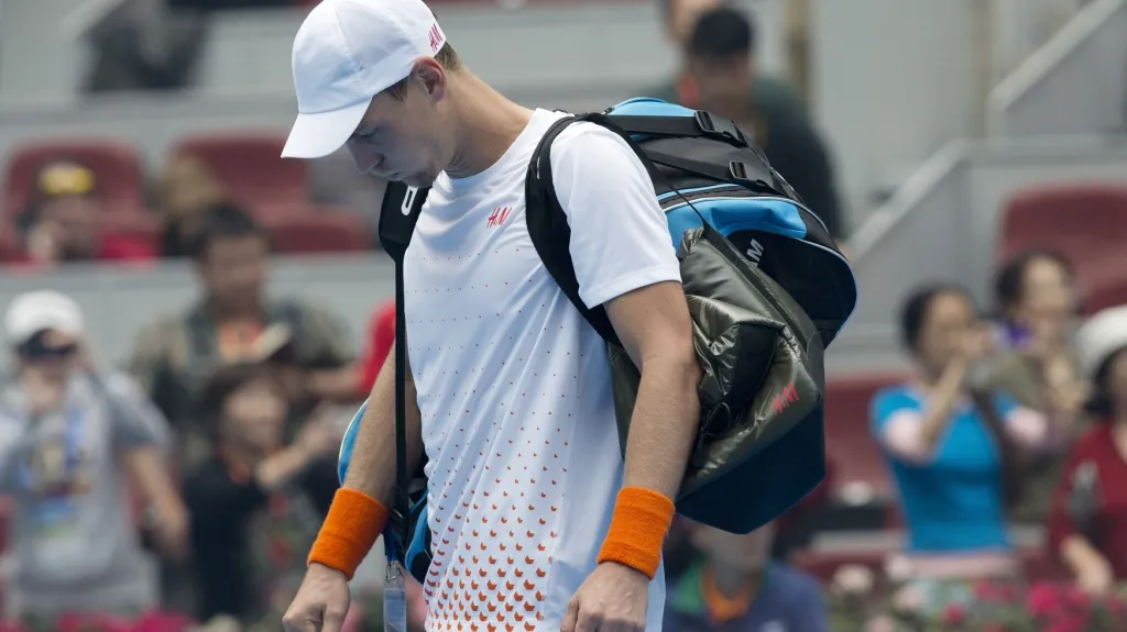 Zklamaný Tomáš Berdych