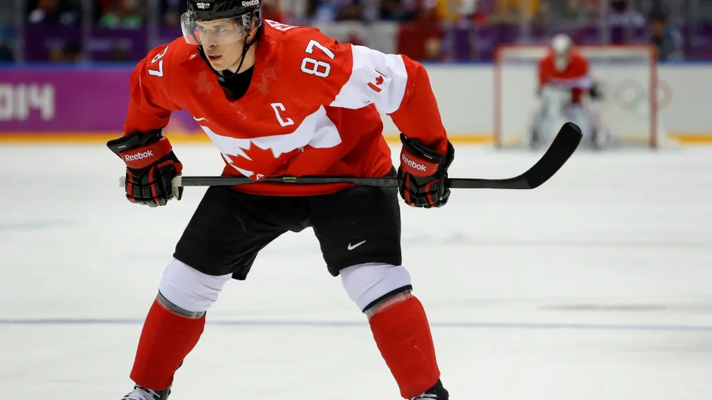 Sidney Crosby v dresu Kanady