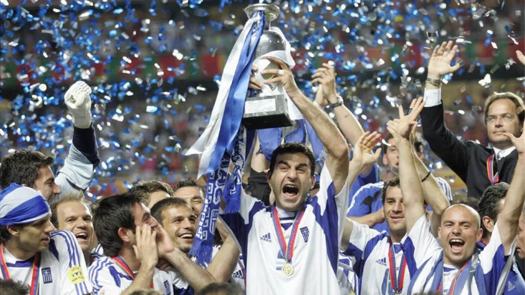 Radost Řeků na Euru 2004