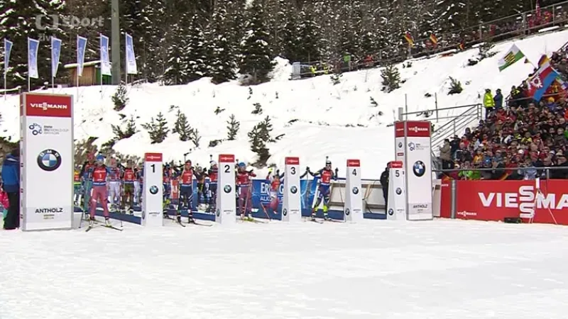 Soukalová dojela ve stíhačce v Anterselvě sedmá - sestřih závodu