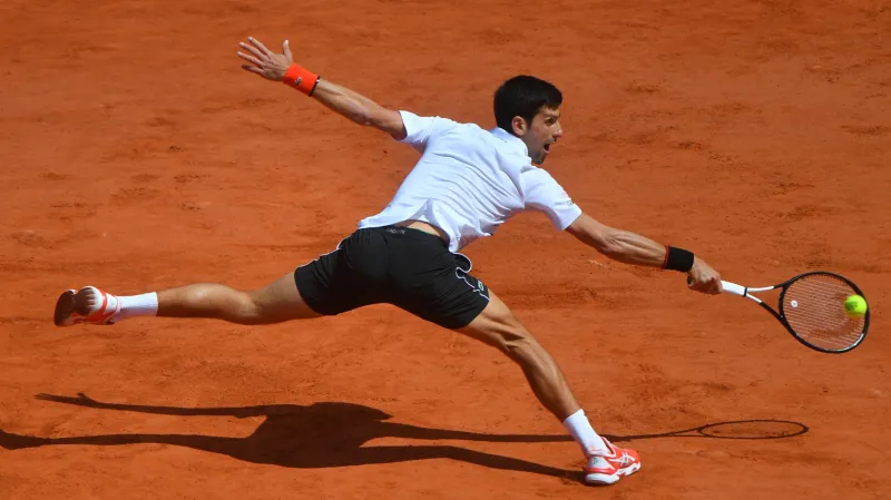 Sestřih semifinálového duelu Djokovič - Thiem