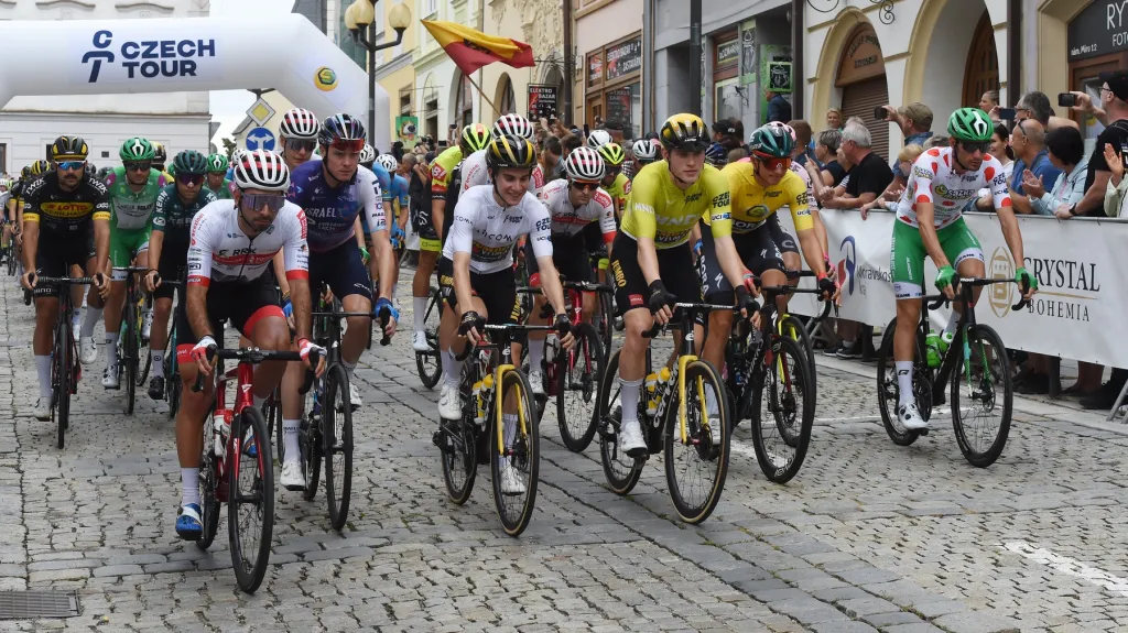 Start závěrečné etapy Czech Tour