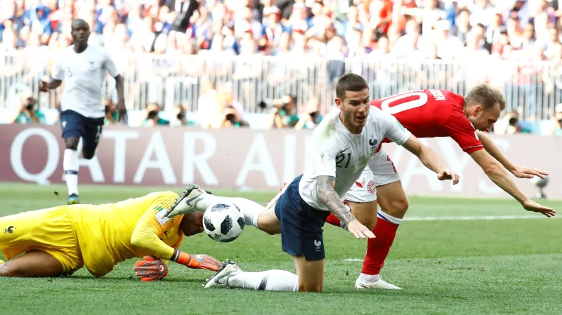 Utkání Dánsko - Francie