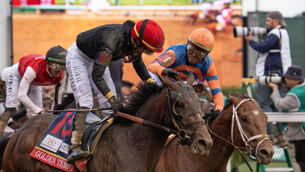 Golden Tempo po triumfu v Kentucky Derby