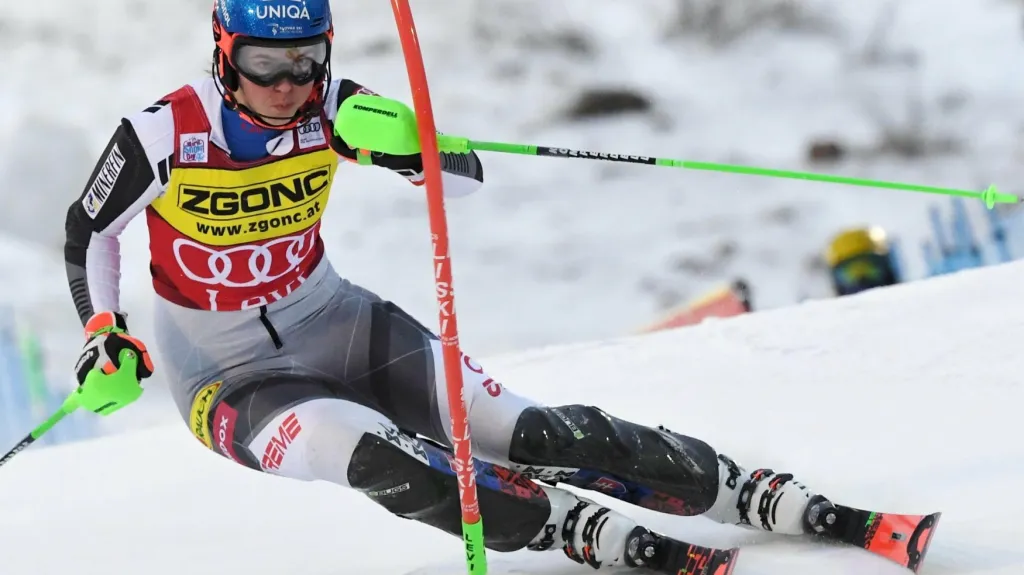 Lyžařka Petra Vlhová