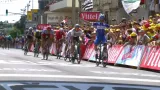 Závěrečný spurt 1. etapy Tour de France