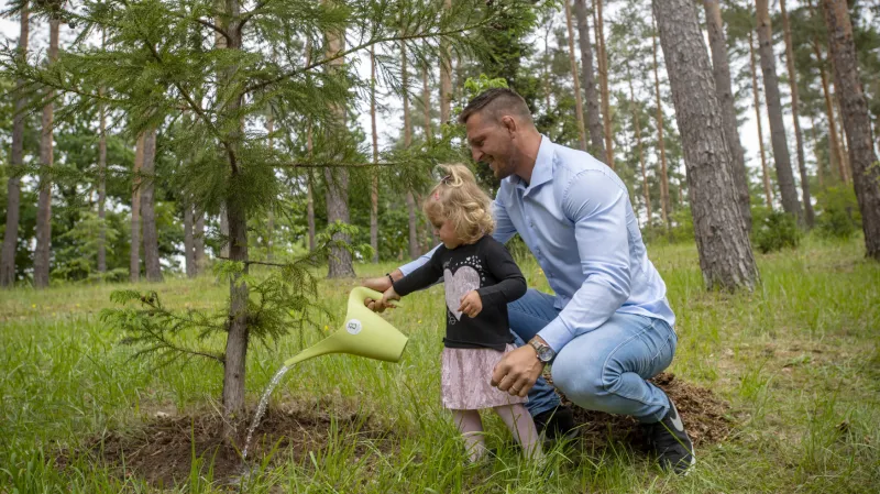 Krpálek je další osobností, která má strom v botanické zahradě