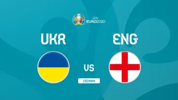 Záznam utkání Ukrajina - Anglie