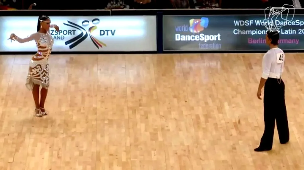 Mistři světa v latinsko-amerických tancích Aniello Langella a Krystyna Moshenska