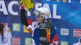 Zlatá jízda Ester Ledecké a květinový ceremoniál