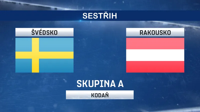 Sestřih utkání Švédsko - Rakousko