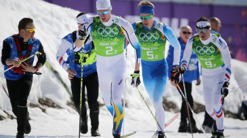 Daniel Richardsson stoupá před Niskanenem a Magnificatem