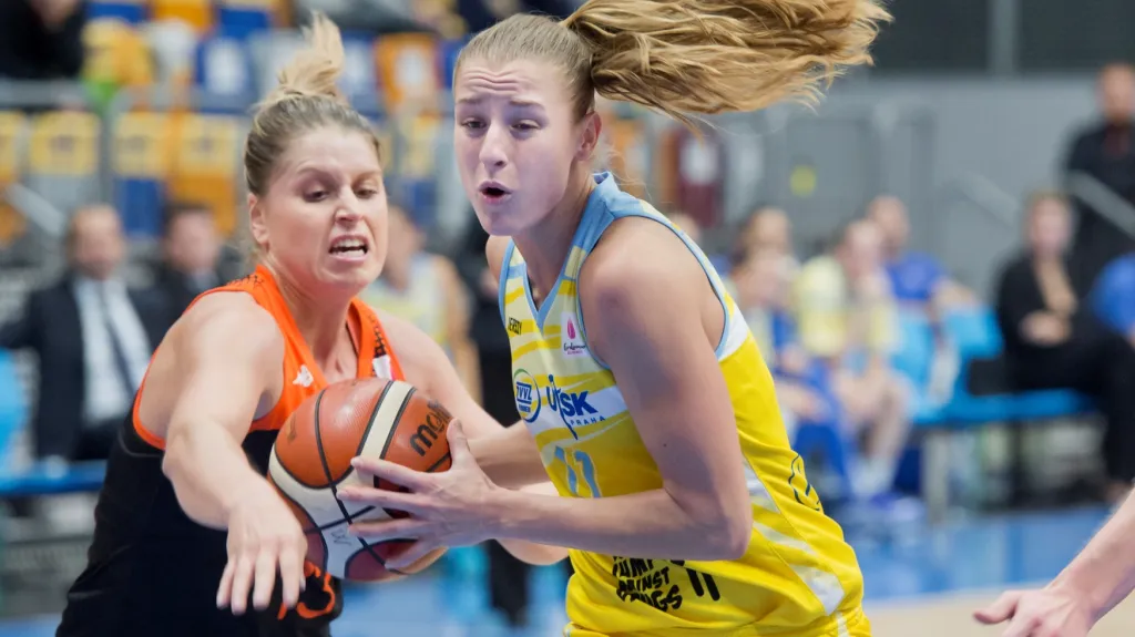 Basketbalistky USK rozdrtily soupeřky z Brna