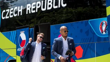 Česká reprezentace přijela do Tours