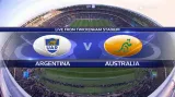 Sestřih utkání Argentina - Austrálie
