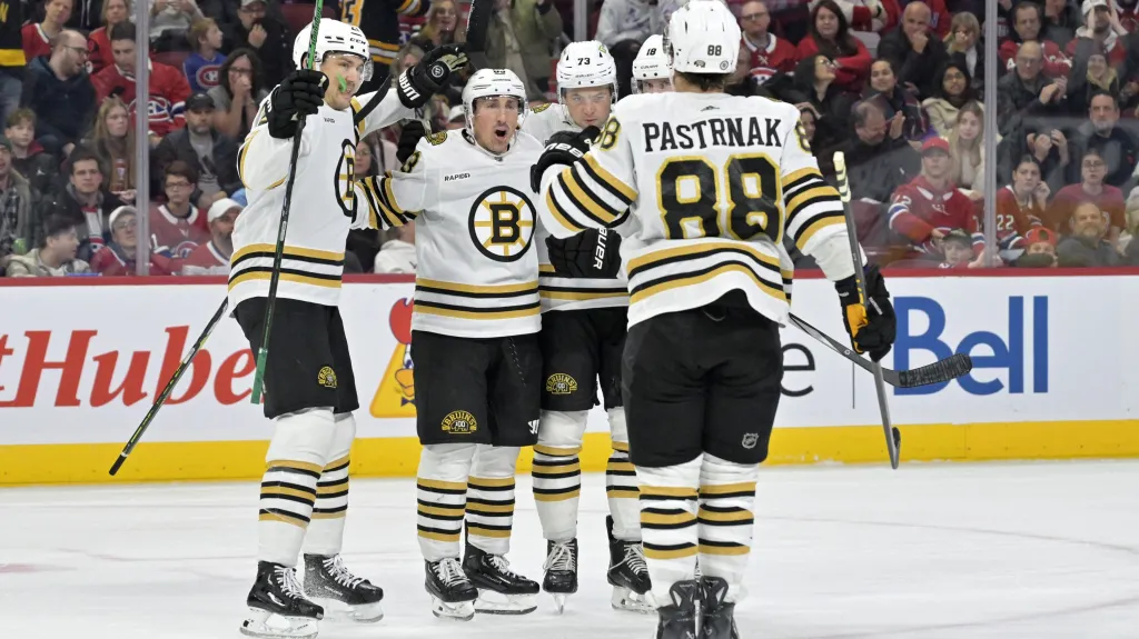 Radost hokejistů Bostonu