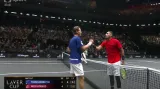 Závěr super tie-breaku v utkání Berdych–Kyrgios