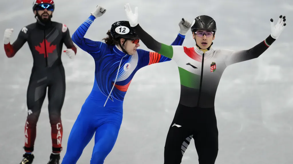 Vítězné gesto Shaoanga Liu