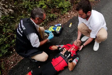 Pro Richieho Porta skončila letošní Tour vážným zraněním