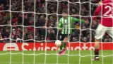 Gól v utkání Manchester United – Betis Sevilla: Pérez – 1:1 (32. min.)