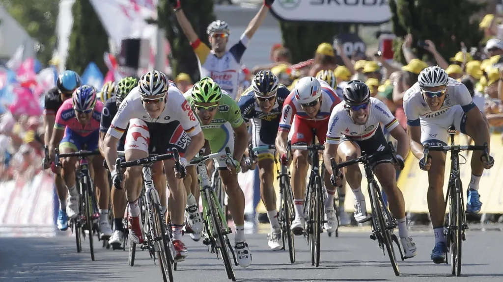 Hromadný spurt na Tour de France
